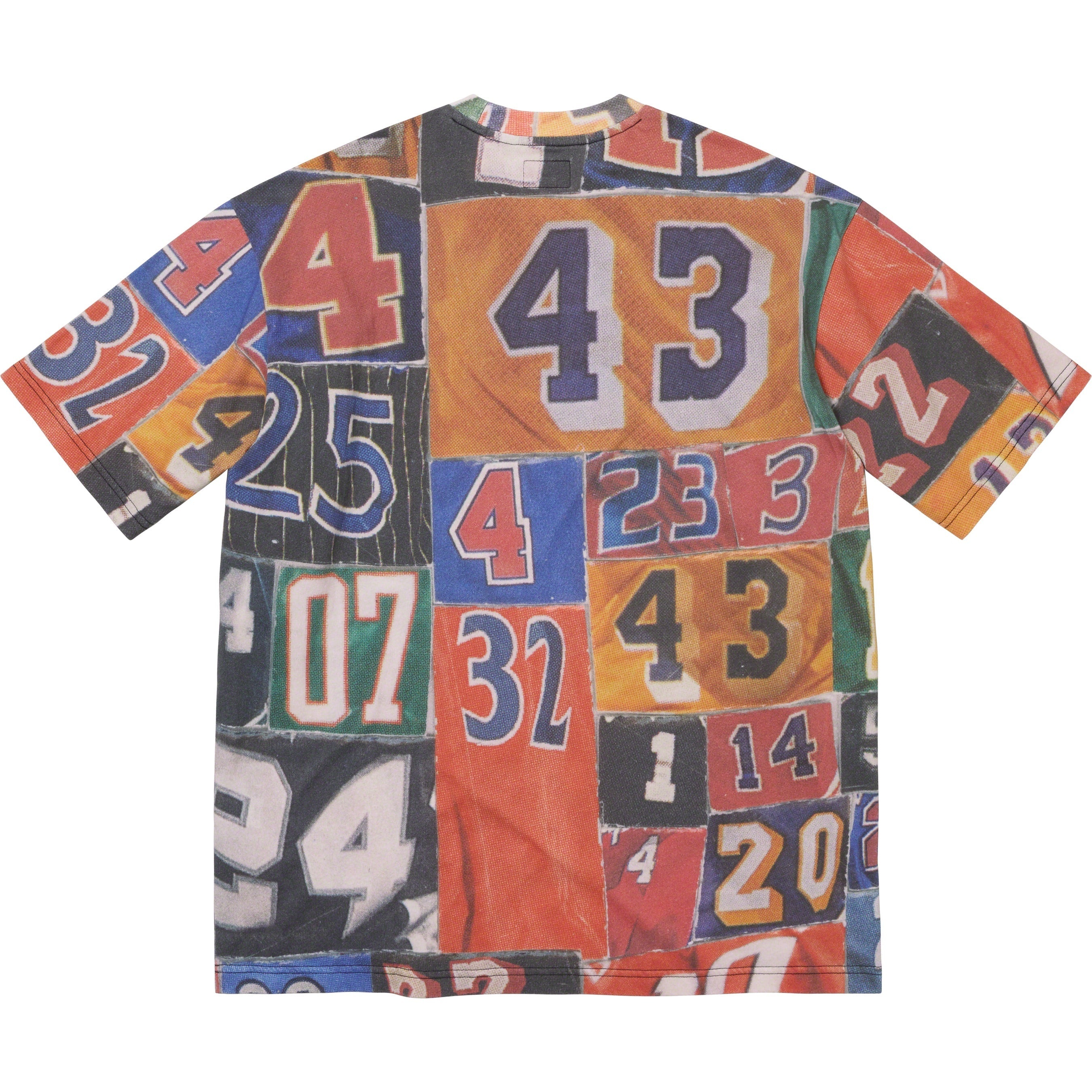 Jersey Collage S/S Top view 7